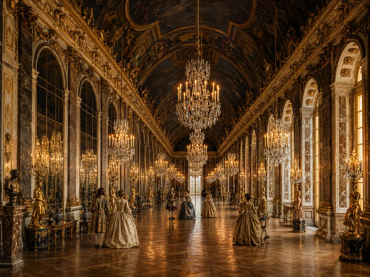 Galerie des Glaces du château de Versailles